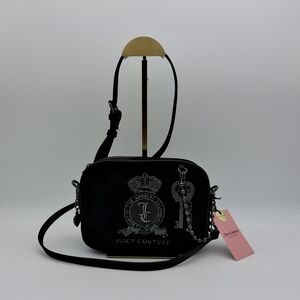 Juicy Couture Classic Juicy Lover Crossbody in Liqourice